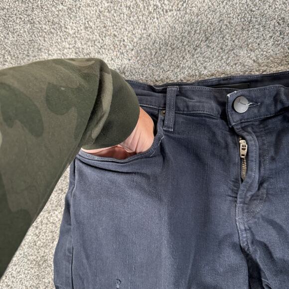 J Brand Tyler Slim Fit Straight Jeans Sz 30X30 Dark Wash Comfort Stretch Classic - Picture 11 of 15